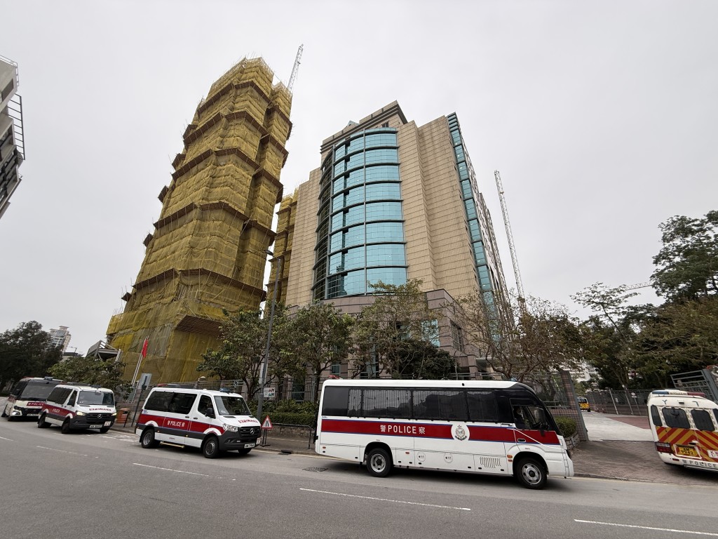 案件今于粉岭裁判法院首次提堂。苏正谦摄