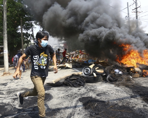 緬甸局勢持續動盪。AP圖片