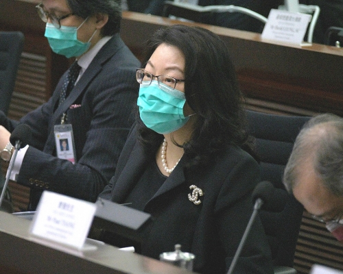 律政司司長鄭若驊。資料圖片