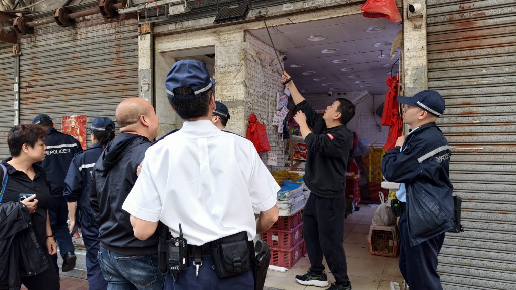 警方到場調查後，證實事件純屬誤會。黃文威攝