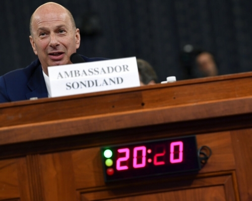 桑德蘭稱美烏元首會面涉交換條件。AP