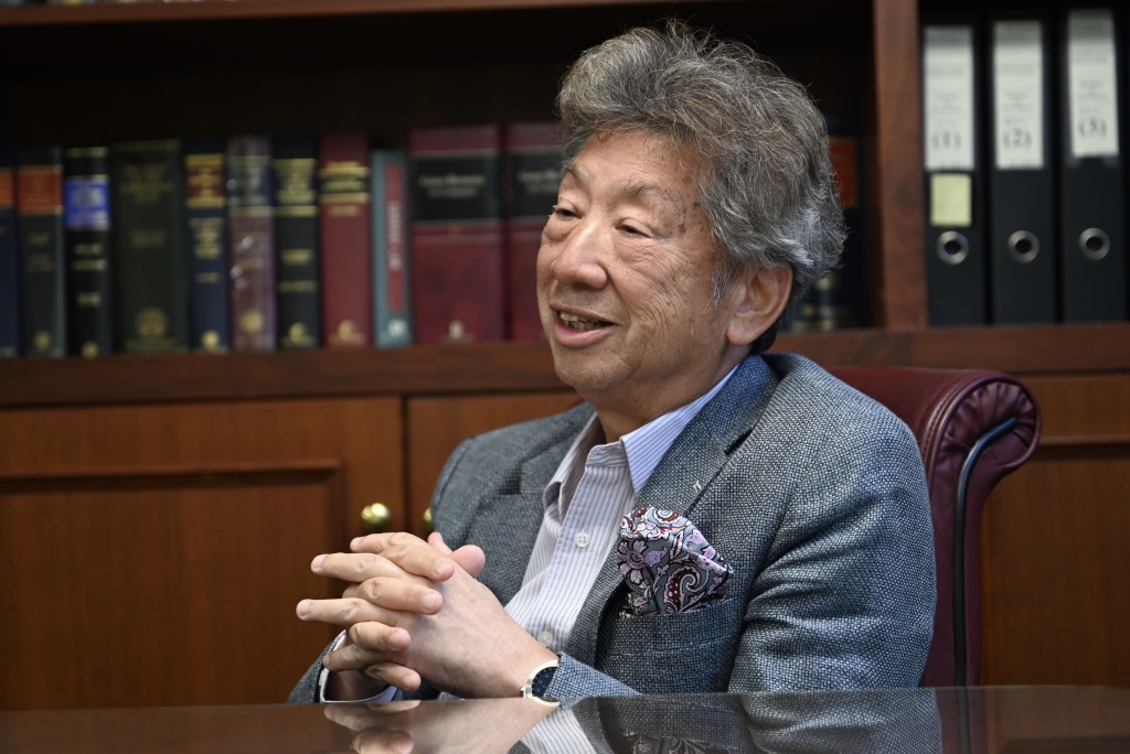 行會成員、資深大律師湯家驊。 行會成員、資深大律師湯家驊。