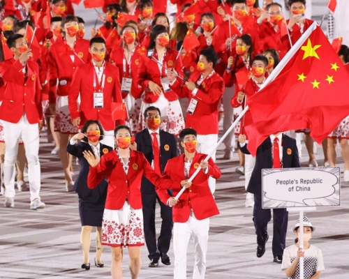國家東京奧運代表隊29名運動員將訪港。 資料圖片