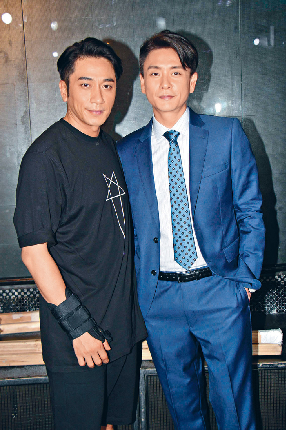 ■黃宗澤和吳卓羲笑言，不會因已多次合作而嫌棄對方。