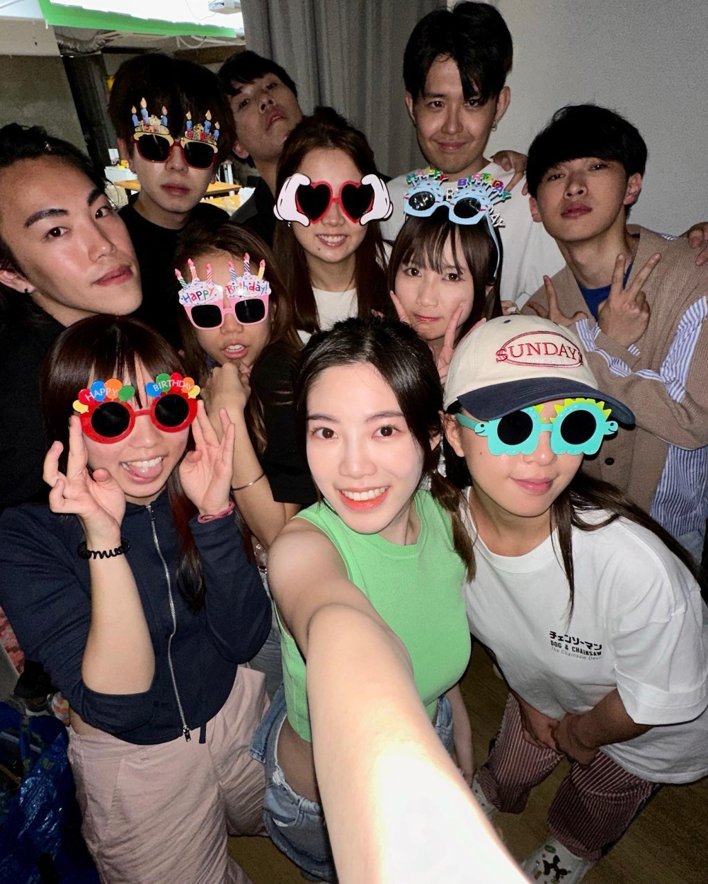 趙小婷與《聲夢2》學員經常聚會。