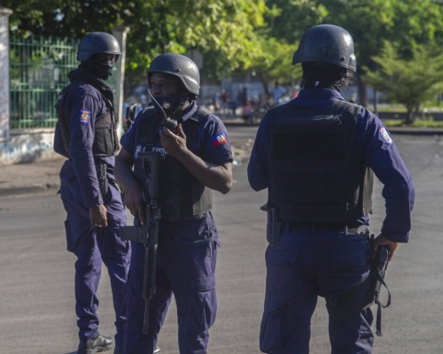 海地首都保安加強。AP圖片