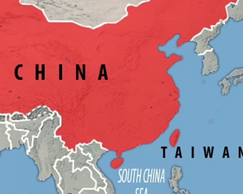 美眾議院通過撥款法案　禁止當局製作含台灣的中國地圖。IG圖