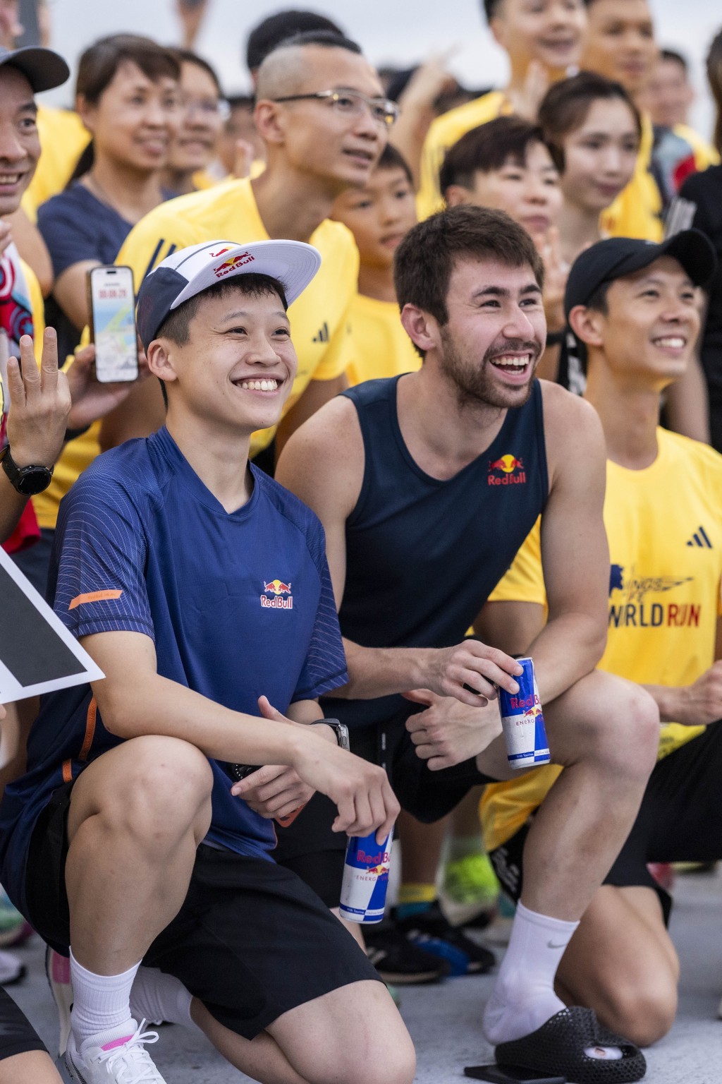 香港篮球代表李祉均参加在湾仔海滨举行的Wings for Life World Run香港App Run。 公关图片