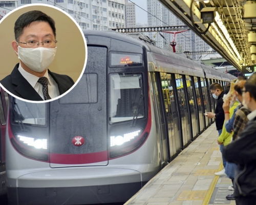 薛永恒表示港鐵應積極考慮使用「安心出行」。資料圖片