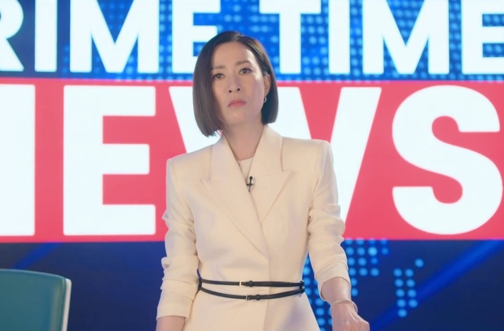 TVB剧集在10个席位中横扫9个热搜，包括台庆剧《新闻女王²》。