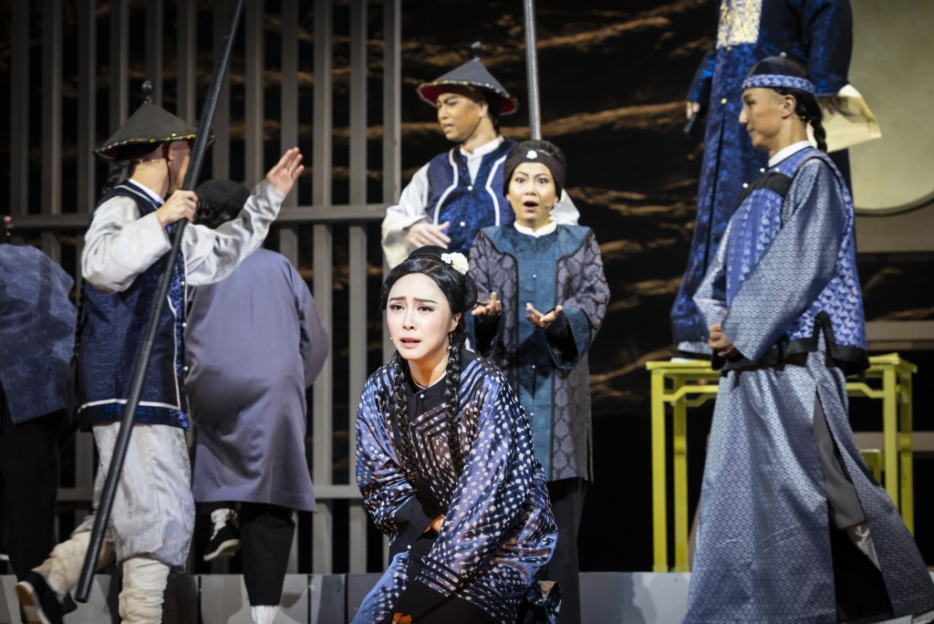 《大狀王》由西九委約並與香港話劇團聯合製作,由鐵三角高世章作曲、岑偉宗填詞、張飛帆編劇。