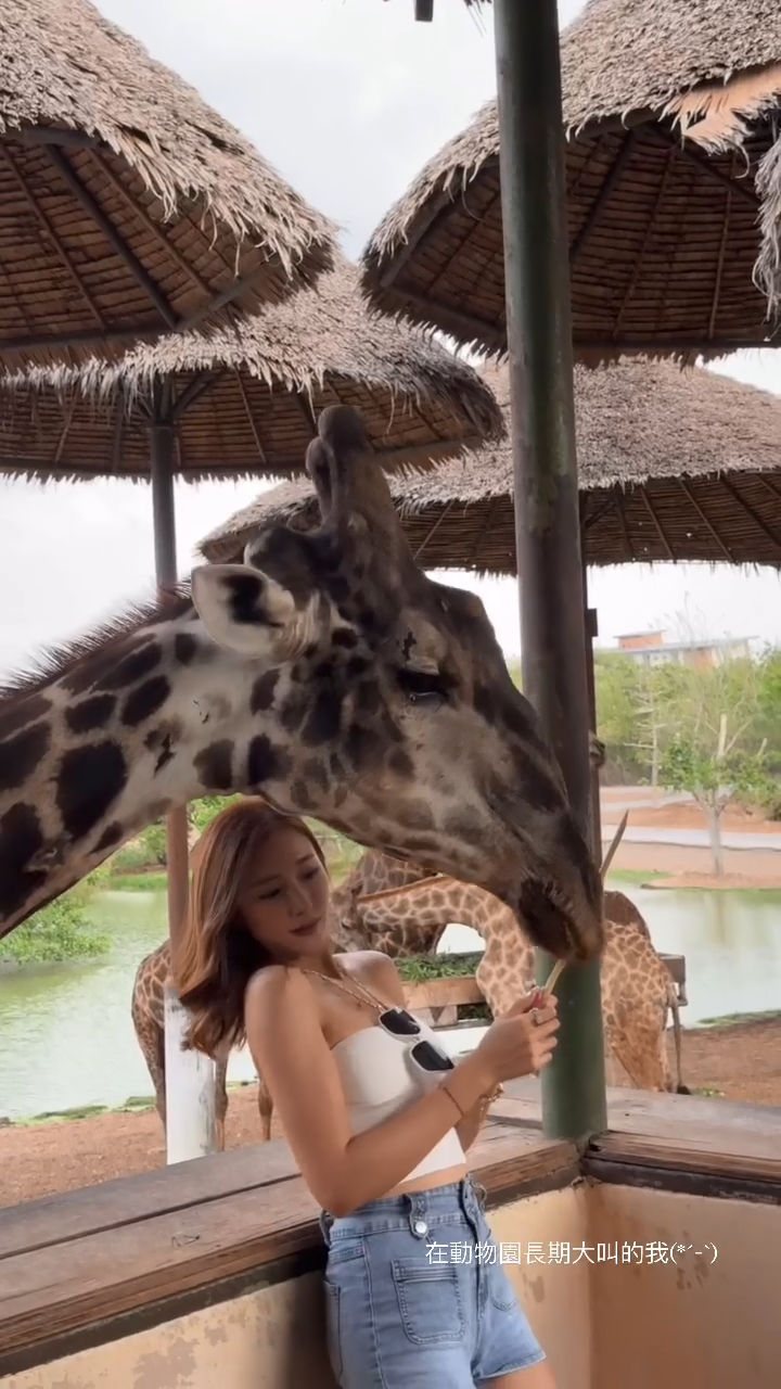 梁允瑜早前去当地动物园Safari World玩。