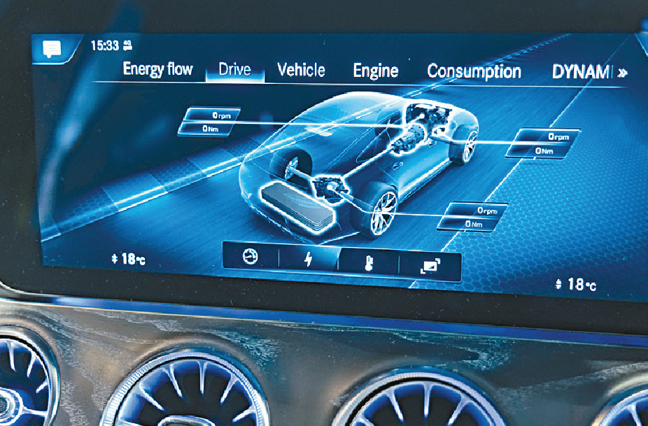 ■后轴配有另一组6.1kWh锂电、马达连两速波箱。