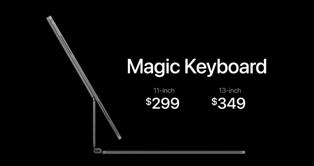 全新设计的精妙键盘售价由299美元起。