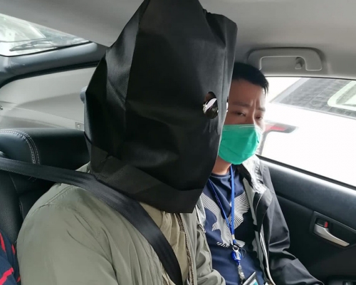 警方昨日在黃大仙區拘捕一名25歲姓謝本地男子。警方圖片
