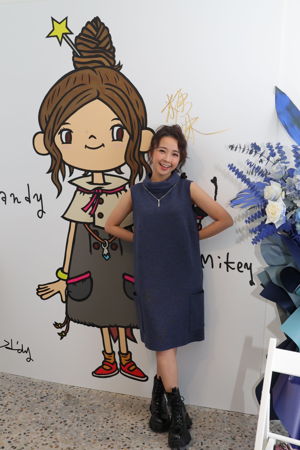 糖妹擁有可愛肖像公仔。  ​