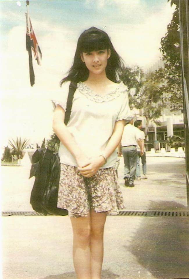 青純玉女周慧敏。網上圖片