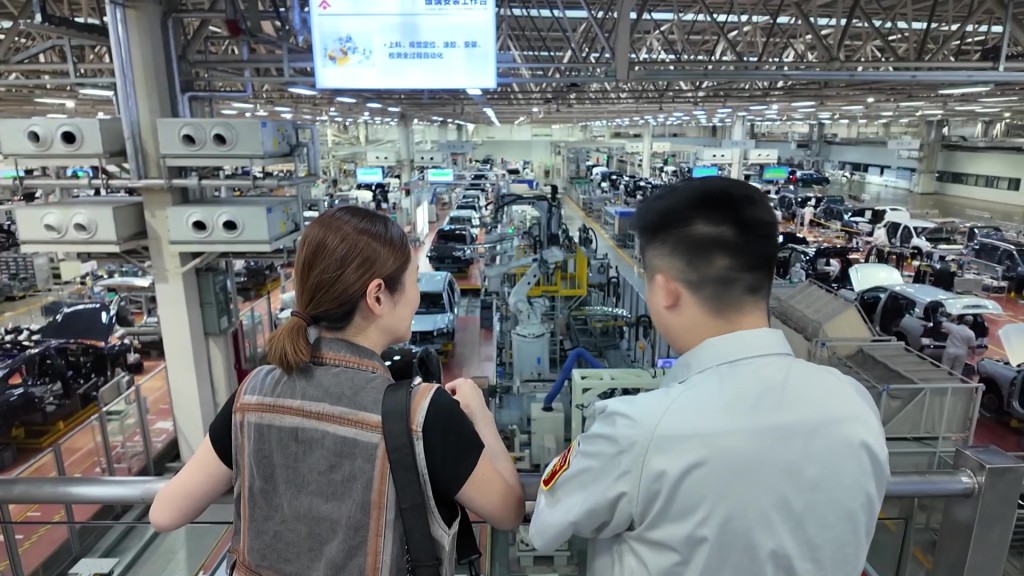 53秒下線一輛整車的節奏背後。