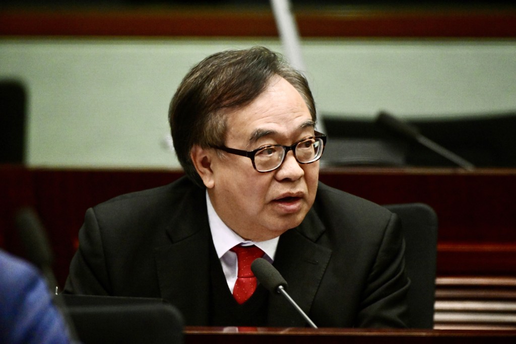 經民聯主席、現任工程界議員盧偉國。資料圖片