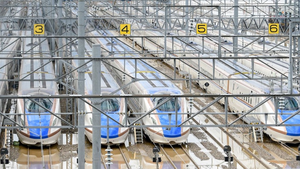 日本大阪堺市發生墮軌意外，死者身軀反彈撞到月台候車乘客。新華社資料圖