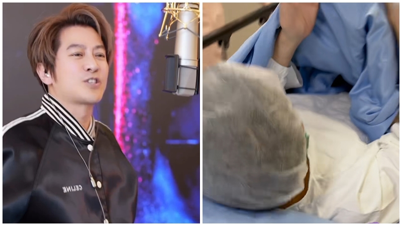 孫耀威突入院做手術  躺在病床眉頭深鎖叮囑為他加油禱告 曾被警告有永久失聲危機不能再唱