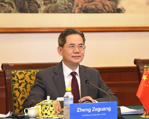外交部副部長鄭澤光。網上圖片