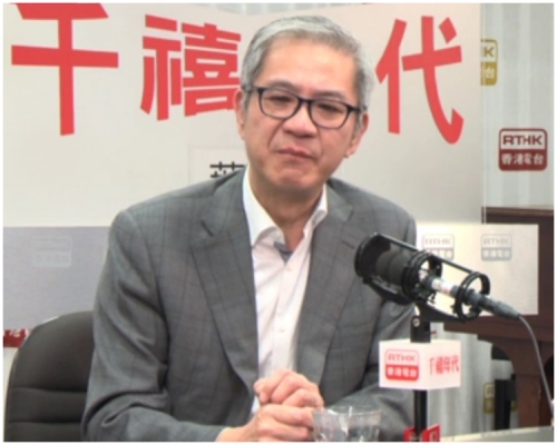 李令翔指,金管局已承諾提供足夠資本。