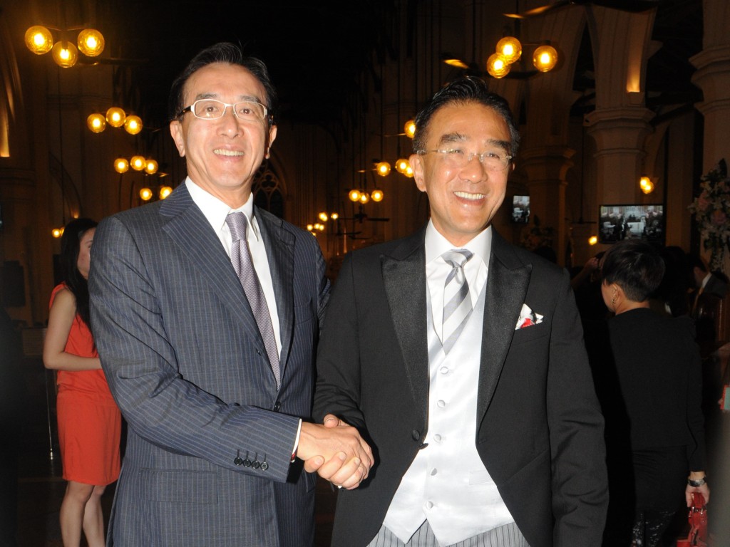兄長田北俊（左）對田北辰（右）參與直選很大影響。資料圖片