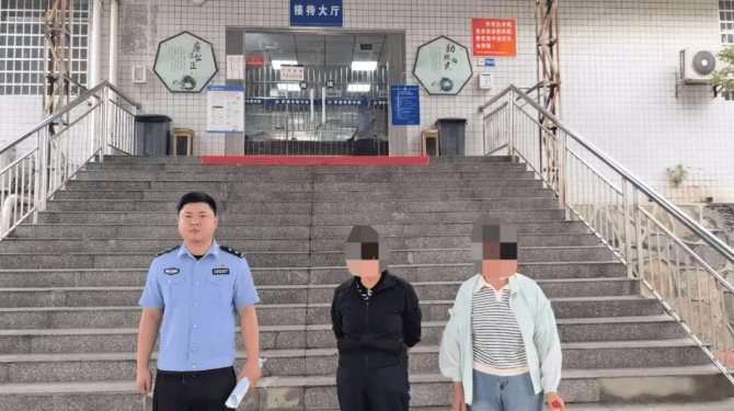 湖南警方偵破兩個詐騙集團，逮捕10人。桃源公安