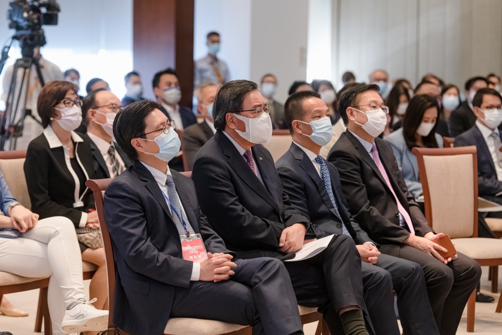 宣講團在立法會出席國家十四五規劃講座。