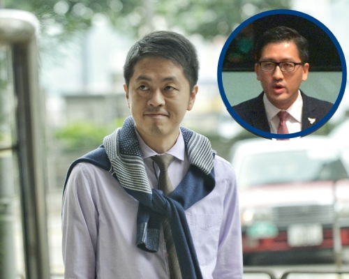 前立法會議員許智峯(大圖)及民主黨副主席林卓廷(小圖)。資料圖片