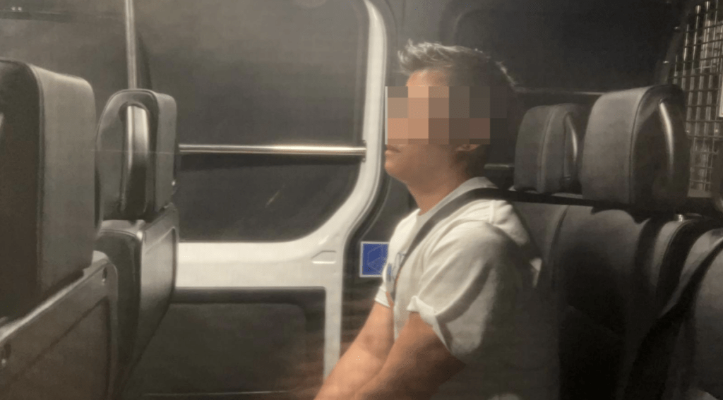 39歲盧姓男子涉嫌酒後駕駛。蔡楚輝攝