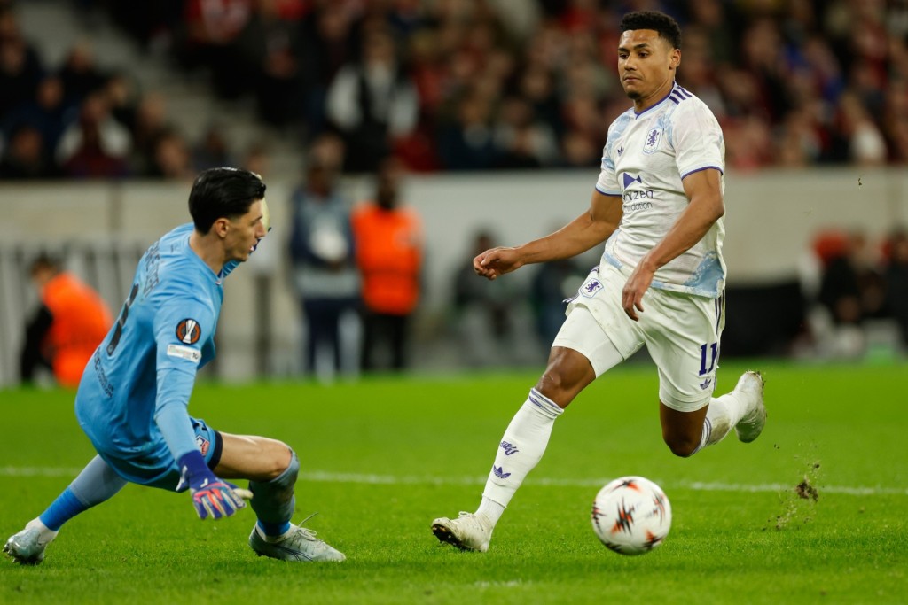 屈堅斯比賽中有單刀機會，惟未能把握。美聯社