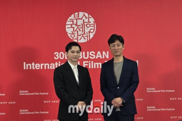 日籍韓裔名導李相日（右）與吉澤亮（左）大談拍攝《國寶》的背後故事。