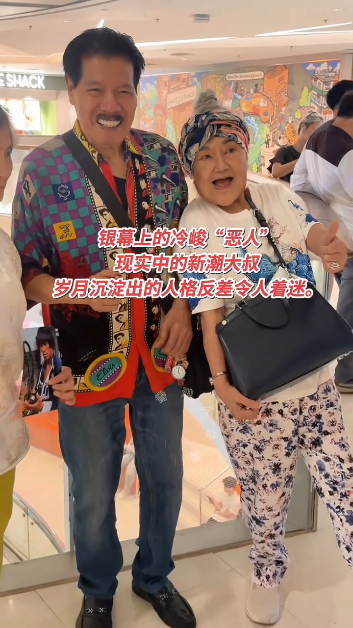 江島外表年輕，完全不像一位八旬長者。