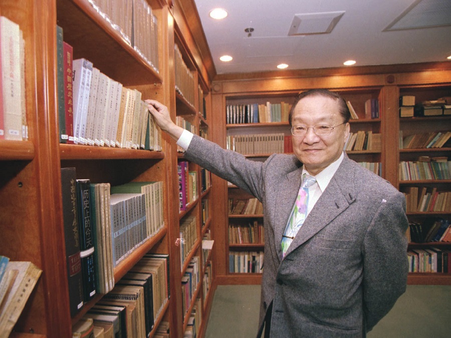金庸。資料圖片