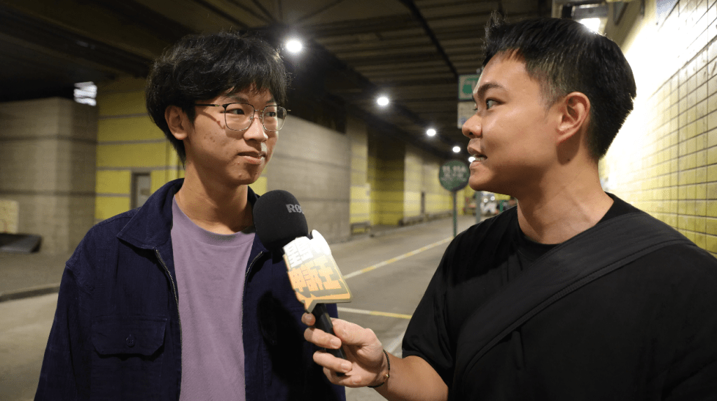 就讀科大的陳先生稱獲悉有同學被票控沒有戴安全帶，一定會遵守法規。