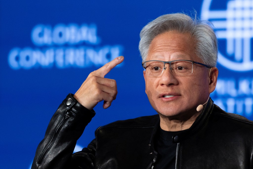 黃仁勳未列特朗普訪華CEO名單。路透社