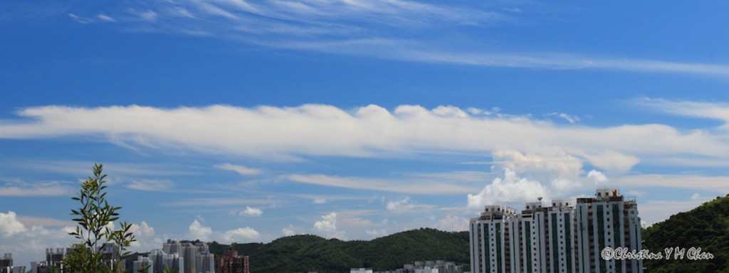 浪形雲。天文台網頁截圖
