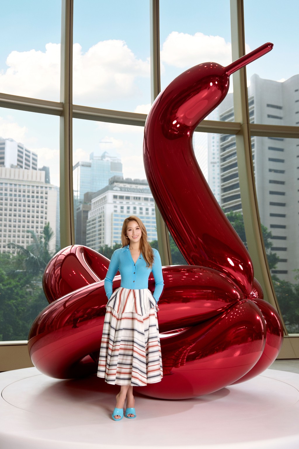 曾就讀英基南島中學的知名慈善家徐子淇。（資料圖片）