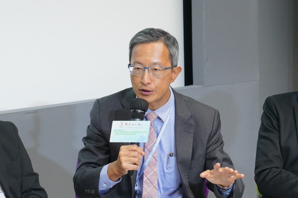 立法會醫療衞生界議員林哲玄。 立法會醫療衞生界議員林哲玄。