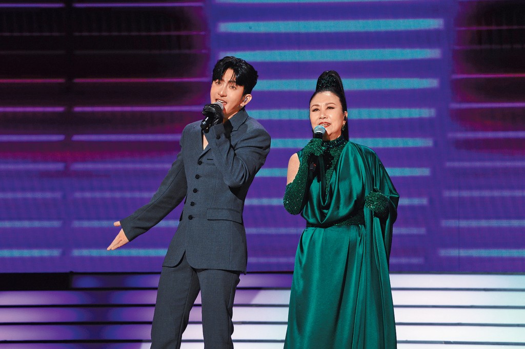 AL前晚擔任阿姐尾場演唱會嘉賓,亦是他事隔2年後重踏紅館舞台演出。