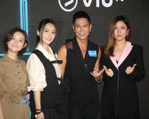 HotCha与雷有晖为ViuTV音乐节目录影。