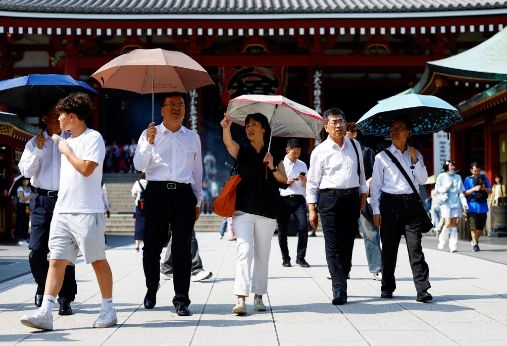 剛剛過去的7月，日本全國平均氣溫為1898年開始統計以來的同月最高值。路透社