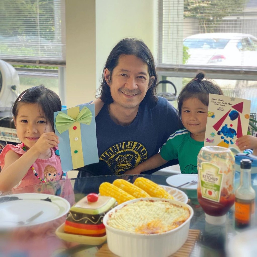 嘉欣不時為小朋友炮製健康美食!