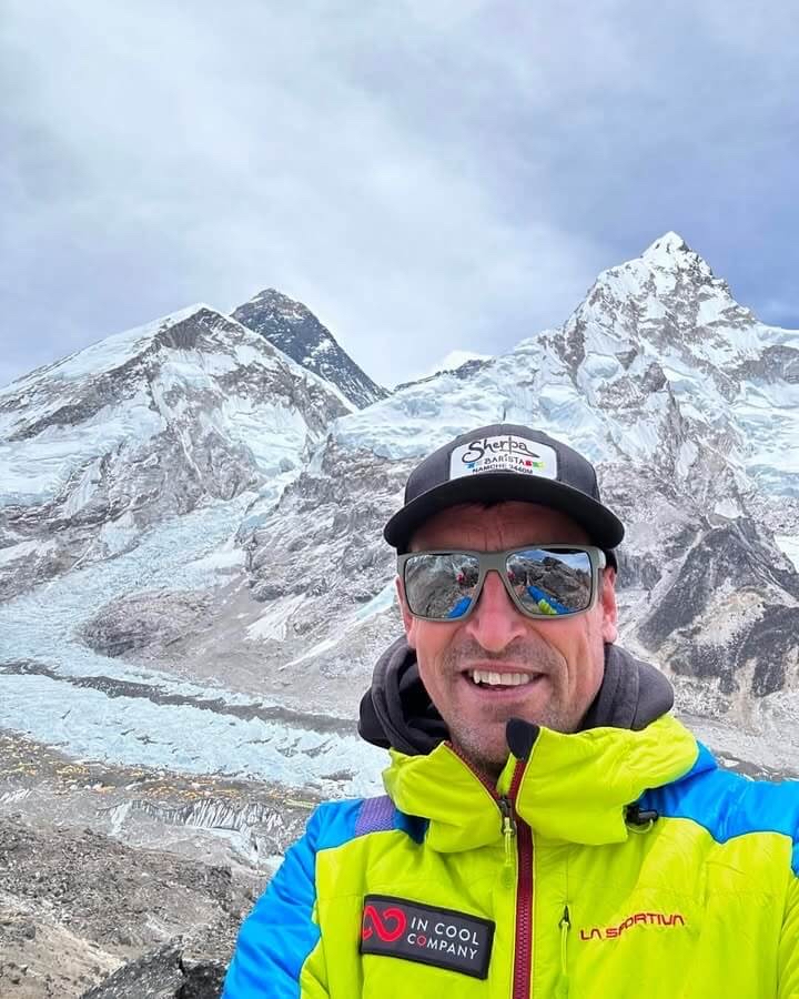英国登山家肯顿·库尔（Kenton Cool）。 Instagram@kentoncool