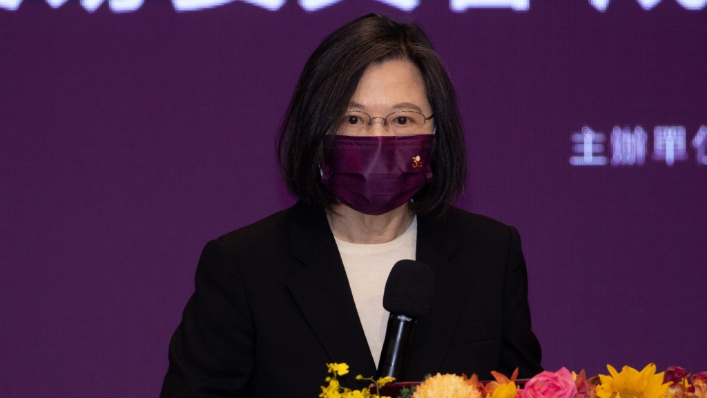 蔡英文。