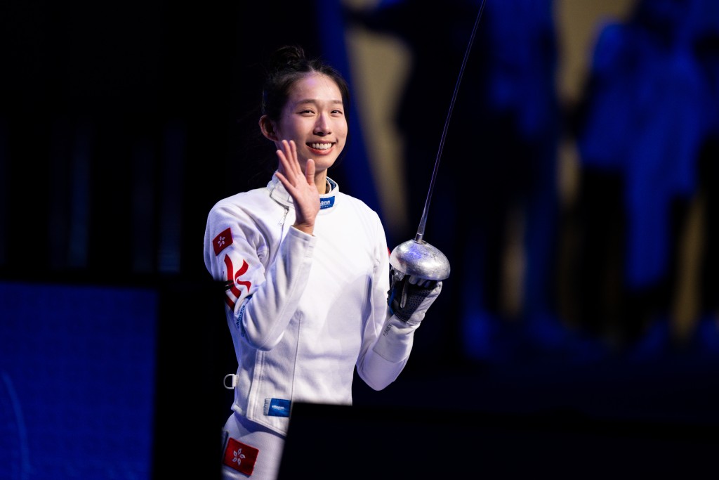 江旻憓今日会在女子重剑团体赛出战。相片由港协暨奥委会提供 