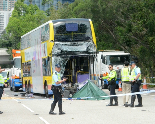 運輸署指車禍位置有閉路電視覆蓋。資料圖片