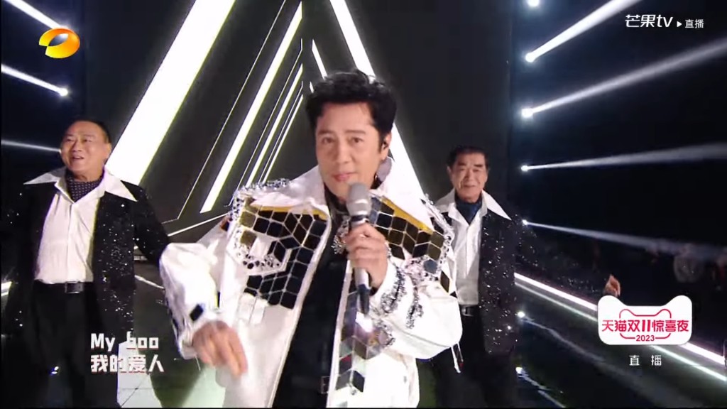 薛家燕亦受邀表演，與參加《披荊斬棘3》的內地男星蔡國慶一同跳唱。
